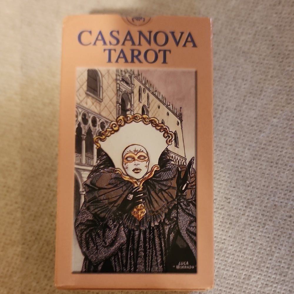 Casanova Tarot Card Game - Black and Gold